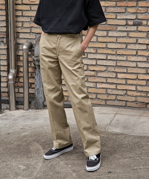 Dickies（ディッキーズ）の「【Dickies/ディッキーズ】US874 オリジナルワークパンツ/チノパン/ワイドチノパンツ/ユニセックス（チノパンツ・メンズ・チャコールグレー/ライトグレー/ブラック/ベージュ/グリーン・36/34/32/30/28）」の6枚目の写真