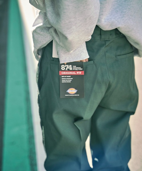 Dickies（ディッキーズ）の「【Dickies/ディッキーズ】US874 オリジナルワークパンツ/チノパン/ワイドチノパンツ/ユニセックス（チノパンツ・メンズ・チャコールグレー/ライトグレー/ブラック/ベージュ/グリーン・36/34/32/30/28）」の19枚目の写真