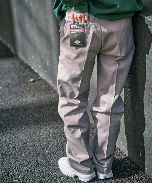 Dickies（ディッキーズ）の「【Dickies/ディッキーズ】US874 オリジナルワークパンツ/チノパン/ワイドチノパンツ/ユニセックス（チノパンツ・メンズ・チャコールグレー/ライトグレー/ブラック/ベージュ/グリーン・36/34/32/30/28）」の13枚目の写真
