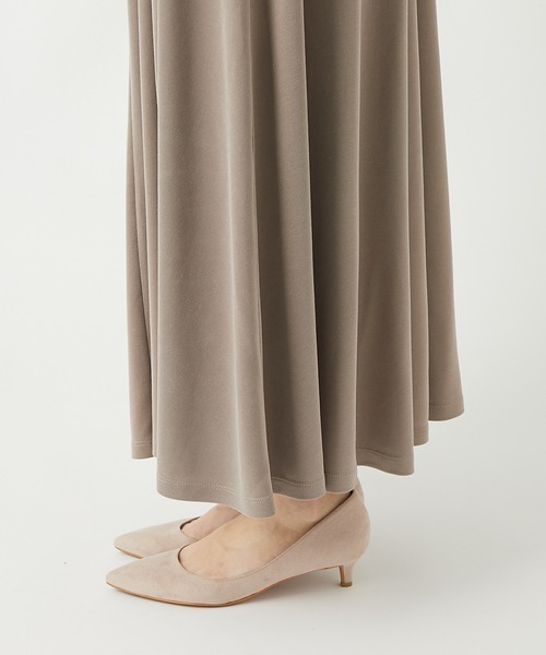 RIVE DROITE（リヴドロワ）の「カノコロングワンピース（ワンピース・レディース・ブラック/ベージュ/ボルドー・FREE）」の14枚目の写真