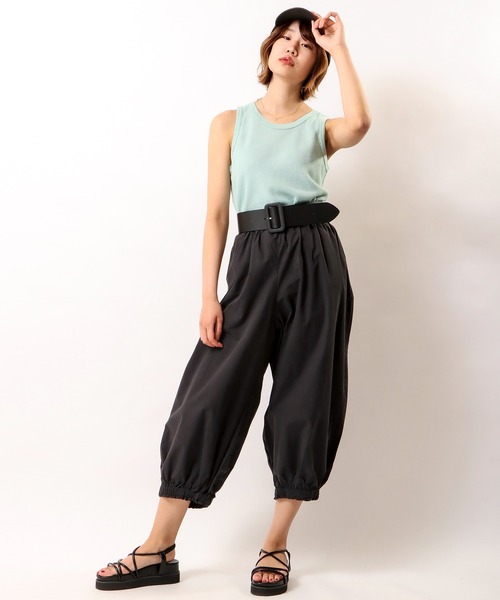 D*g*y（ディージーワイ）の「【D*g*y】ハイカウントツイルバルーンパンツ（その他パンツ・レディース・カーキ/ブラック・M）」の15枚目の写真