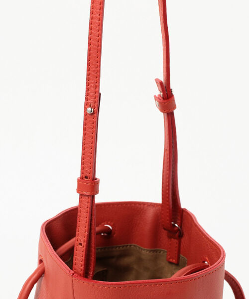 BEAMS LIGHTS（ビームスライツ）の「H.V.F.N / TIN バケツ バッグ（ショルダーバッグ・レディース・ブラック/レッド・ONE SIZE）」の13枚目の写真
