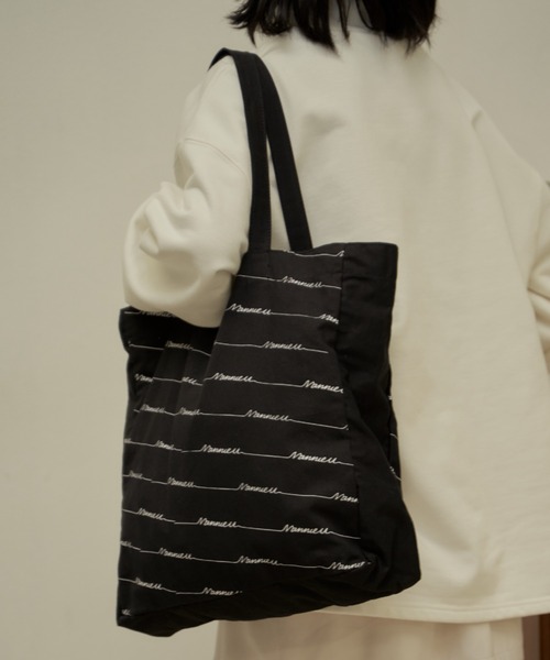 総ロゴトートBAG（トートバッグ）｜VANNIE U（ヴァニーユー）の