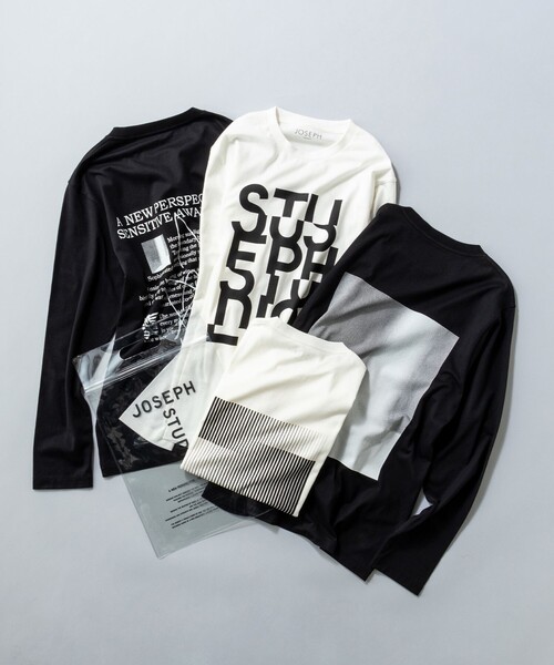 JOSEPH STUDIO(ジョゼフストゥディオ)の「ロゴ パックT MOVE LONG(Tシャツ/カットソー・レディース・ホワイト系・SMALL/MEDIUM/LARGE)」の10枚目の写真