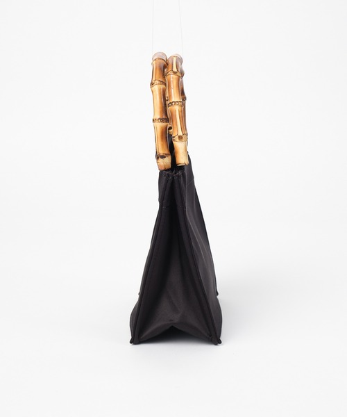 hai（ハイ）の「hai/ハイ　バンブーシルクサテンバック（ハンドバッグ・レディース・ブラック・FREE）」の9枚目の写真