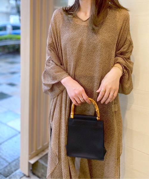 hai（ハイ）の「hai/ハイ　バンブーシルクサテンバック（ハンドバッグ・レディース・ブラック・FREE）」の16枚目の写真