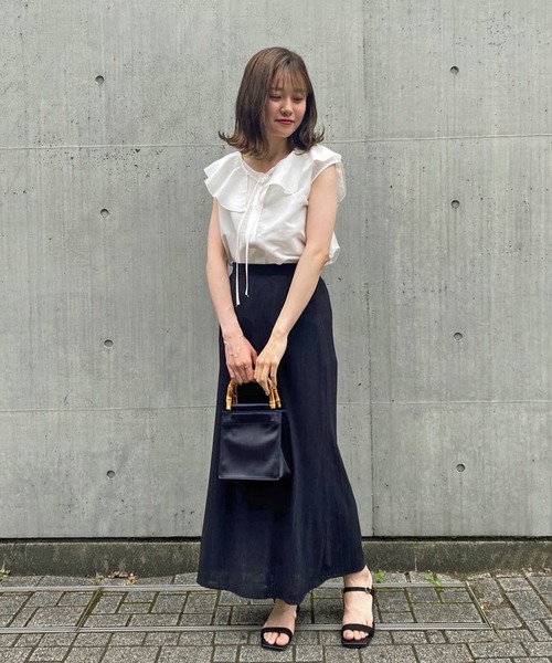 hai（ハイ）の「hai/ハイ　バンブーシルクサテンバック（ハンドバッグ・レディース・ブラック・FREE）」の18枚目の写真