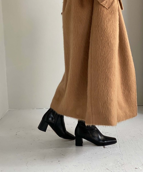 chuclla(チュクラ)の「Half-moon heel square boots chs21a002(ブーツ・レディース・ブラック/パイソン・38/37/40/36/39)」の13枚目の写真