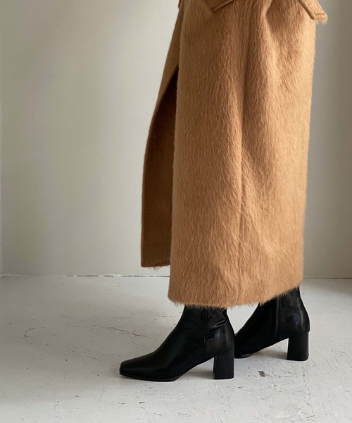 chuclla(チュクラ)の「Half-moon heel square boots chs21a002(ブーツ・レディース・ブラック/パイソン・38/37/40/36/39)」の17枚目の写真