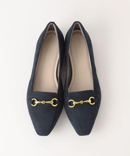 green label relaxing（グリーンレーベルリラクシング）の「＜Oggi×green label relaxing＞[7days]ビットローファー(1.5cmヒール) -撥水-（ローファー・レディース・ライトブルー/ブラック/ネイビー/オフホワイト/ホワイト/ベージュ・25.5cm/23cm/24cm/22cm/24.5cm/23.5cm/25cm/22.5cm）」の6枚目の写真