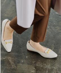 green label relaxing | ＜Oggi×green label relaxing＞[7days]ビットローファー(1.5cmヒール) -撥水-(ローファー)