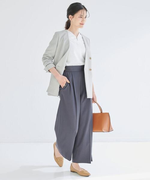 green label relaxing（グリーンレーベルリラクシング）の「＜Oggi×green label relaxing＞[7days]ビットローファー(1.5cmヒール) -撥水-（ローファー・レディース・ライトブルー/ブラック/ネイビー/オフホワイト/ホワイト/ベージュ・25.5cm/23cm/24cm/22cm/24.5cm/23.5cm/25cm/22.5cm）」の7枚目の写真