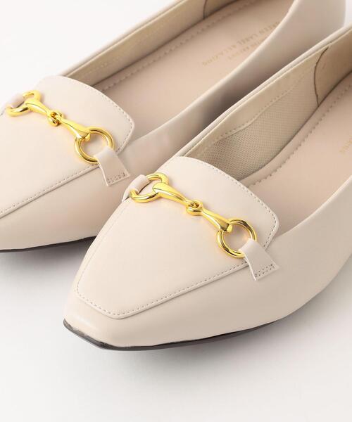 green label relaxing（グリーンレーベルリラクシング）の「＜Oggi×green label relaxing＞[7days]ビットローファー(1.5cmヒール) -撥水-（ローファー・レディース・ライトブルー/ブラック/ネイビー/オフホワイト/ホワイト/ベージュ・25.5cm/23cm/24cm/22cm/24.5cm/23.5cm/25cm/22.5cm）」の17枚目の写真