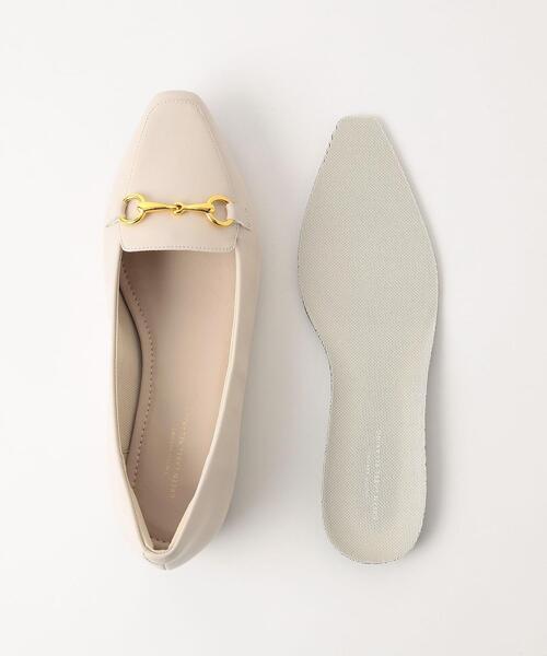 green label relaxing（グリーンレーベルリラクシング）の「＜Oggi×green label relaxing＞[7days]ビットローファー(1.5cmヒール) -撥水-（ローファー・レディース・ライトブルー/ブラック/ネイビー/オフホワイト/ホワイト/ベージュ・25.5cm/23cm/24cm/22cm/24.5cm/23.5cm/25cm/22.5cm）」の19枚目の写真