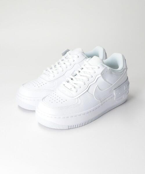 NIKE（ナイキ）の「＜NIKE(ナイキ)＞ エアフォース 1 シャドウ スニーカー（スニーカー・レディース・ホワイト・23.5cm/24.5cm/25cm/23cm/24cm/22.5cm）」の2枚目の写真