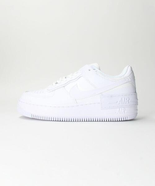 NIKE（ナイキ）の「＜NIKE(ナイキ)＞ エアフォース 1 シャドウ スニーカー（スニーカー・レディース・ホワイト・23.5cm/24.5cm/25cm/23cm/24cm/22.5cm）」の3枚目の写真