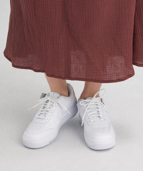 NIKE（ナイキ）の「＜NIKE(ナイキ)＞ エアフォース 1 シャドウ スニーカー（スニーカー・レディース・ホワイト・23.5cm/24.5cm/25cm/23cm/24cm/22.5cm）」の8枚目の写真