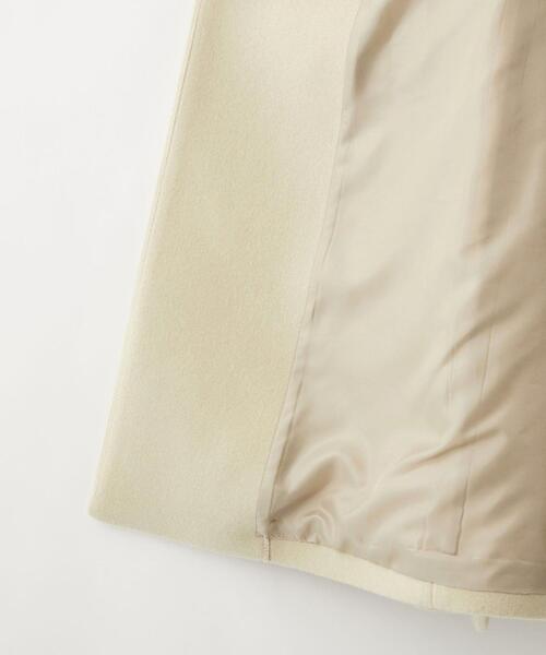 EMMEL REFINES（エメルリファインズ）の「＜EMMEL REFINES（エメル リファインズ）＞EM ベルテッド フレアロングコート（その他アウター・レディース・ナチュラル/ネイビー/ライトブルー・S/M/XS）」の11枚目の写真