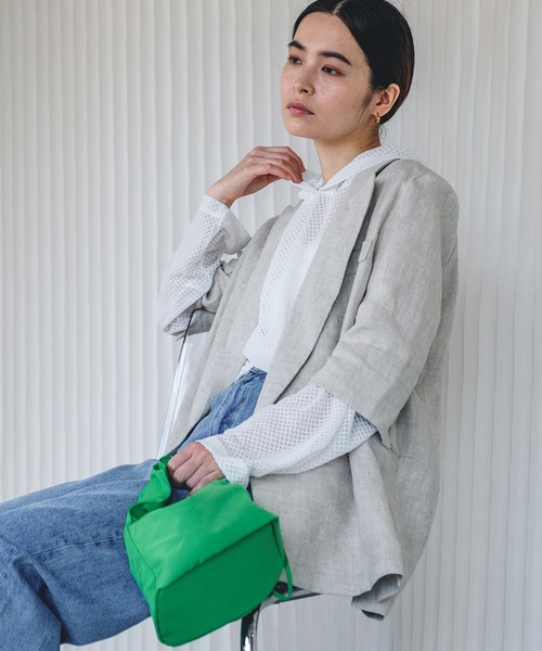 chuclla（チュクラ）の「【chuclla】Gather handle mini bag cha21a002（ハンドバッグ・レディース・グリーン/イエロー/ブラック/パープル/ライトブルー/ホワイト・FREE）」の20枚目の写真