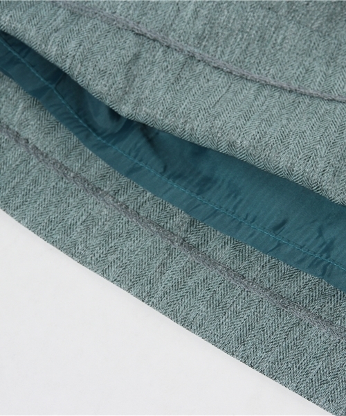 mystic（ミスティック）の「ハリ感ギャザースカート（スカート・レディース・グリーン/ピンク/ブラック/ライトグレー・ﾌﾘ-）」の12枚目の写真