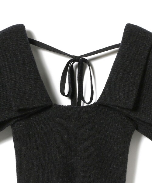 Ray BEAMS（レイビームス）の「FUMIE=TANAKA / ステップ ビスチェ（その他トップス・レディース・ブラック・ONE SIZE）」の2枚目の写真