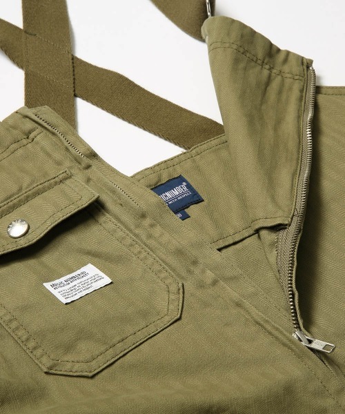 MAGIC NUMBER（マジック ナンバー）の「【MAGIC NUMBER】N-1 DECK PANTS（サロペット/オーバーオール・メンズ・ブラック/オリーブ・34/32/30）」の9枚目の写真
