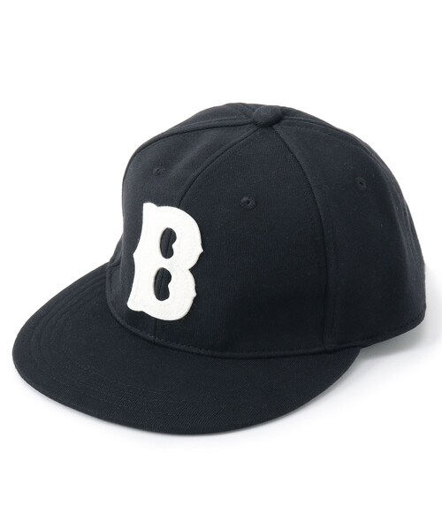 BASECONTROL(ベースコントロール)の「◆KIDS Bワッペン スウェットベースボールキャップ(キャップ・キッズ・ネイビー/ブラック/ダークグレー/ブラック系8・99)」の2枚目の写真
