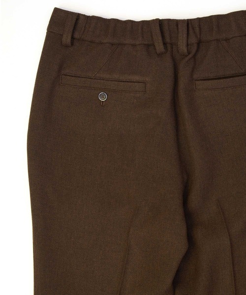 TAUPE（トープ）の「【TAUPE/トープ】 スポンディッシュフレアパンツ（スラックス・メンズ・ブラウン・1/2）」の3枚目の写真