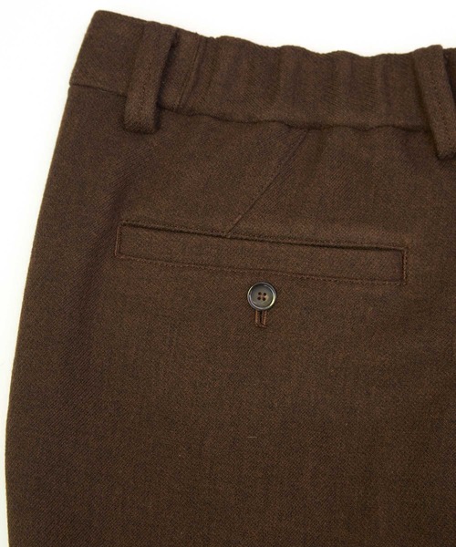TAUPE（トープ）の「【TAUPE/トープ】 スポンディッシュフレアパンツ（スラックス・メンズ・ブラウン・1/2）」の9枚目の写真