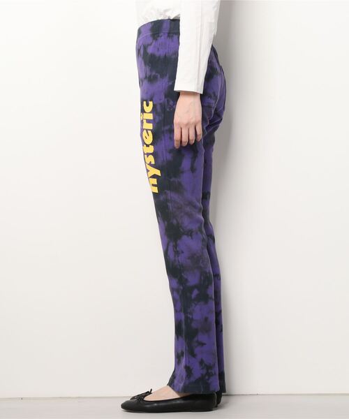 HYSTERIC GLAMOUR(ヒステリックグラマー)の「HYS LOGOタイダイ フレアパンツ(その他パンツ・レディース・パープル/ブルー・FREE)」の6枚目の写真