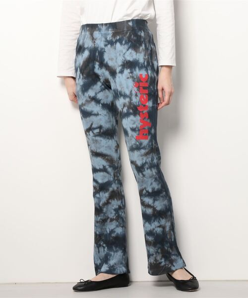 HYSTERIC GLAMOUR(ヒステリックグラマー)の「HYS LOGOタイダイ フレアパンツ(その他パンツ・レディース・パープル/ブルー・FREE)」の4枚目の写真