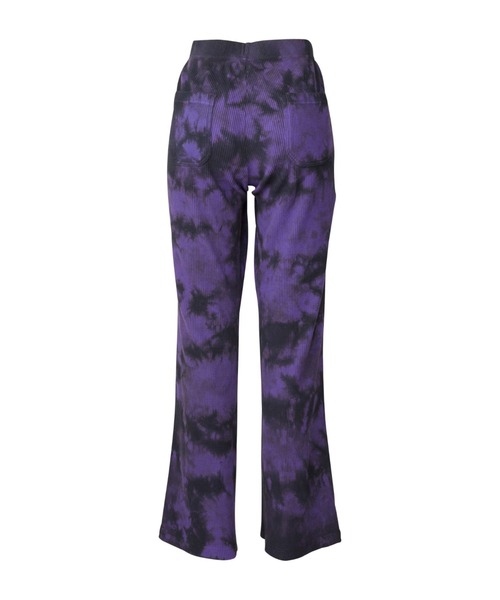 HYSTERIC GLAMOUR(ヒステリックグラマー)の「HYS LOGOタイダイ フレアパンツ(その他パンツ・レディース・パープル/ブルー・FREE)」の5枚目の写真