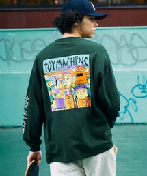 【ムラサキスポーツ限定】TOYMACHINE/トイマシーン×TM paint ティーエムペイント×MURASPOムラスポ 長袖 Tシャツ MTMFBLT3