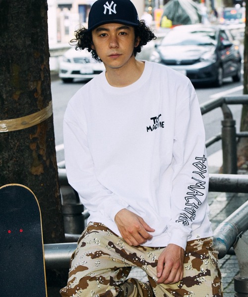 TOY　MACHINE（トイ　マシーン）の「【ムラサキスポーツ限定】TOYMACHINE/トイマシーン×TM paint ティーエムペイント×MURASPOムラスポ 長袖 Tシャツ MTMFBLT3（Tシャツ/カットソー・メンズ・ホワイト/ブラック/グリーン・M/L/XL）」の11枚目の写真
