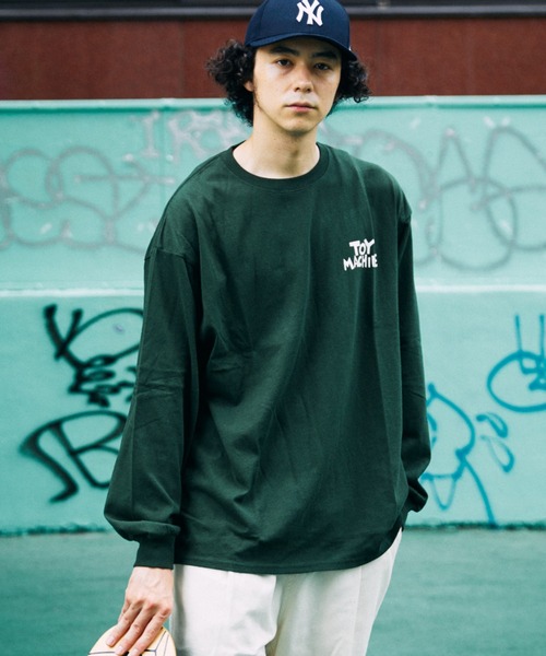 TOY　MACHINE（トイ　マシーン）の「【ムラサキスポーツ限定】TOYMACHINE/トイマシーン×TM paint ティーエムペイント×MURASPOムラスポ 長袖 Tシャツ MTMFBLT3（Tシャツ/カットソー・メンズ・ホワイト/ブラック/グリーン・M/L/XL）」の10枚目の写真