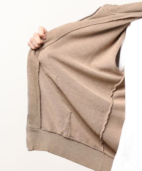 MIDWEST（ミッドウエスト）の「603 ZIP PARKER（パーカー・メンズ・ライトブラウン・FREE）」の4枚目の写真