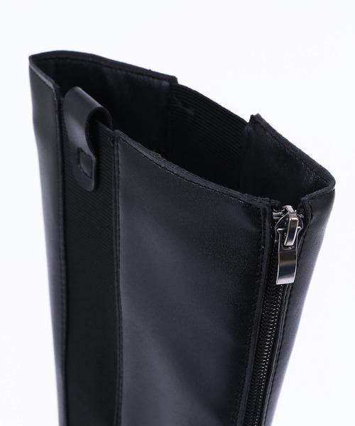 WC（ダブル シー）の「サイドゴアロングブーツ（ブーツ・レディース・ブラック・MEDIUM/SMALL）」の9枚目の写真