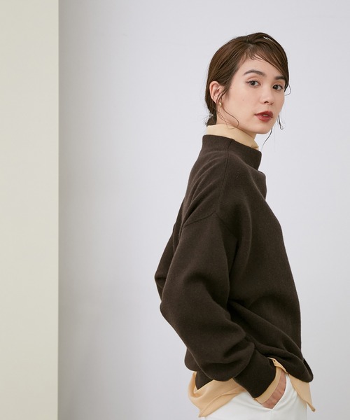 ROPÉ 【スタイリスト川上さやかコラボ】スポンディッシュニット ROPE'（ロペ）の「【スタイリスト川上さやかさんコラボ】スポン
