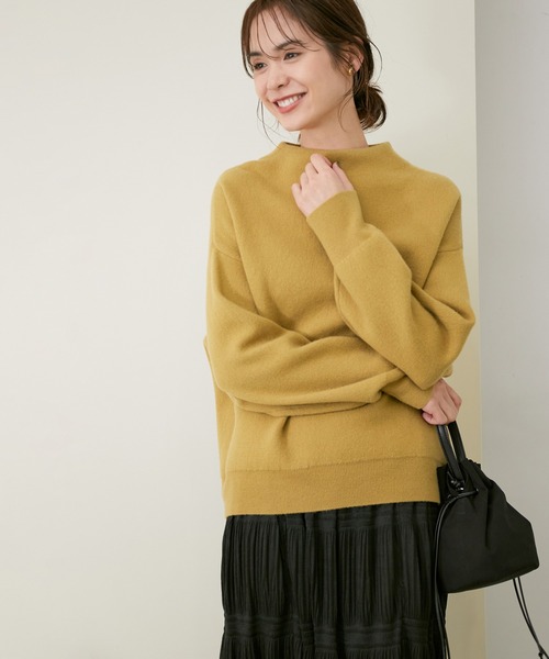 ROPÉ 【スタイリスト川上さやかコラボ】スポンディッシュニット ROPE'（ロペ）の「【スタイリスト川上さやかさんコラボ】スポン