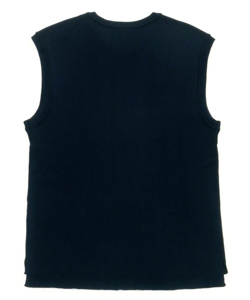 Pitta Re:)（ピッタリ）の「Vネックニットベスト（ベスト・メンズ・チャコールグレー/ネイビー・LL/S/M/L）」の9枚目の写真