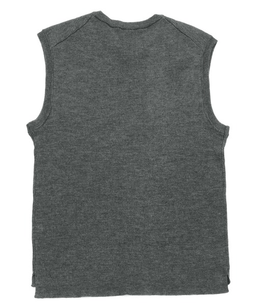 Pitta Re:)（ピッタリ）の「Vネックニットベスト（ベスト・メンズ・チャコールグレー/ネイビー・LL/S/M/L）」の12枚目の写真