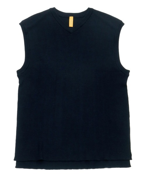 Pitta Re:)（ピッタリ）の「Vネックニットベスト（ベスト・メンズ・チャコールグレー/ネイビー・LL/S/M/L）」の16枚目の写真