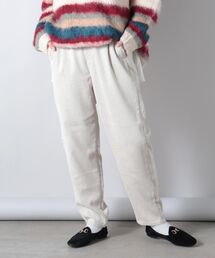 ストレッチコールテーパードパンツ