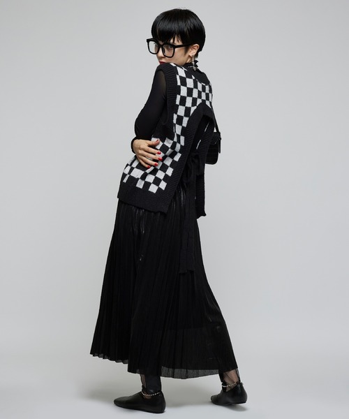 Narcissus（ナルシス）の「【Narcissus】メタリックプリーツスカート（スカート・レディース・ブラック/シルバー/ゴールド・FREE）」の5枚目の写真