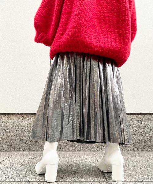 Narcissus（ナルシス）の「【Narcissus】メタリックプリーツスカート（スカート・レディース・ブラック/シルバー/ゴールド・FREE）」の19枚目の写真