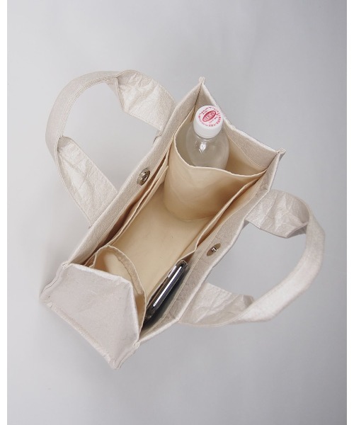 Donnaruma(ドンナルンマ)の「「etul / エツル」ピニャテックス スクエアトートバッグ(トートバッグ・レディース・ホワイト/カーキ/シルバー・FREE)」の21枚目の写真