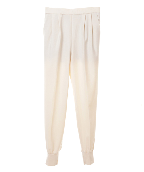 Tiara(ティアラ)の「イージーウォームジョグパンツ(その他パンツ・レディース・アイボリー/キャメル/ブラック/ライトベージュ/ブラック系その他・M/L/S)」の14枚目の写真