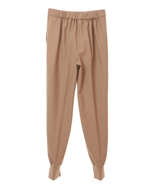 Tiara(ティアラ)の「イージーウォームジョグパンツ(その他パンツ・レディース・アイボリー/キャメル/ブラック/ライトベージュ/ブラック系その他・M/L/S)」の17枚目の写真
