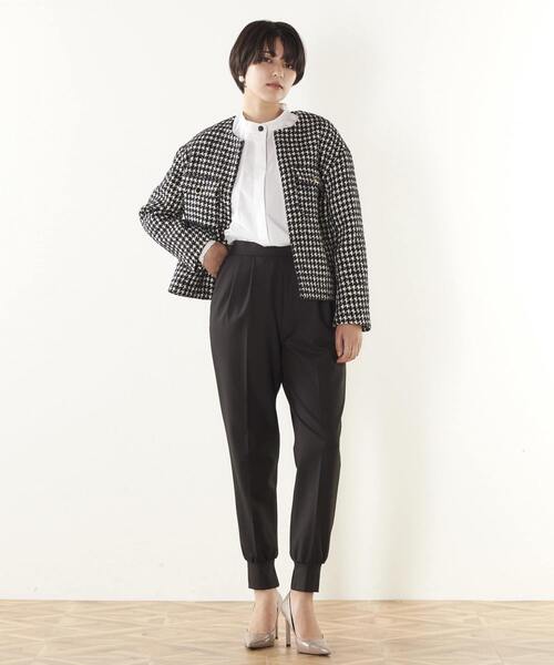 Tiara(ティアラ)の「イージーウォームジョグパンツ(その他パンツ・レディース・アイボリー/キャメル/ブラック/ライトベージュ/ブラック系その他・M/L/S)」の22枚目の写真