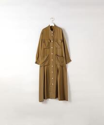 ＜A PUPIL＞DOBBY STRIPE DRESS/ワンピース